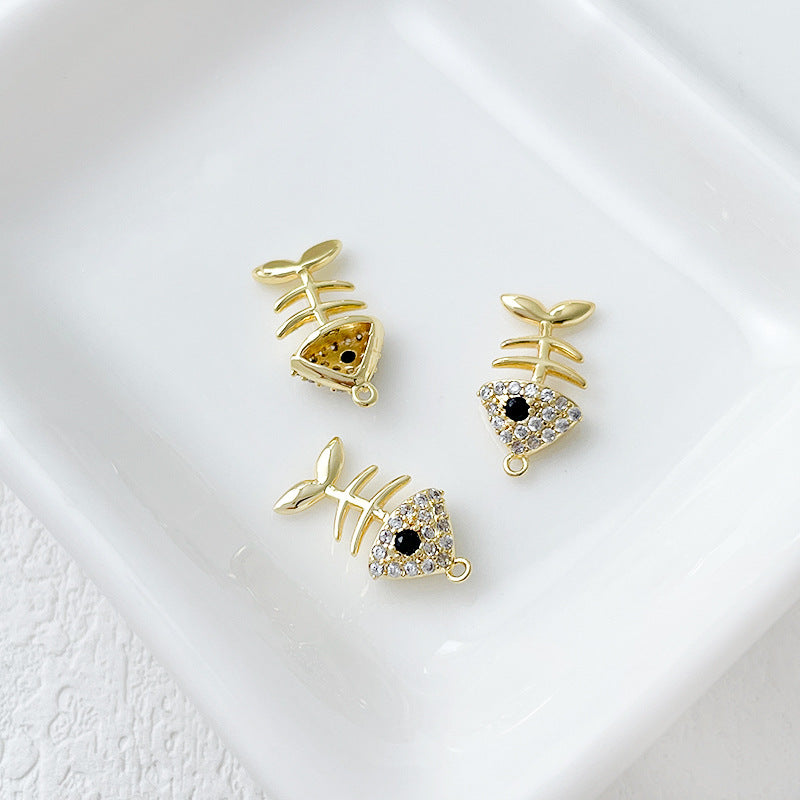 Wholesale 14k Gold Plated Marine Creature Pendant Diy Accessories